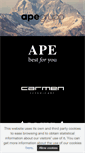 Mobile Screenshot of ape.es