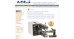 Desktop Screenshot of ape.com
